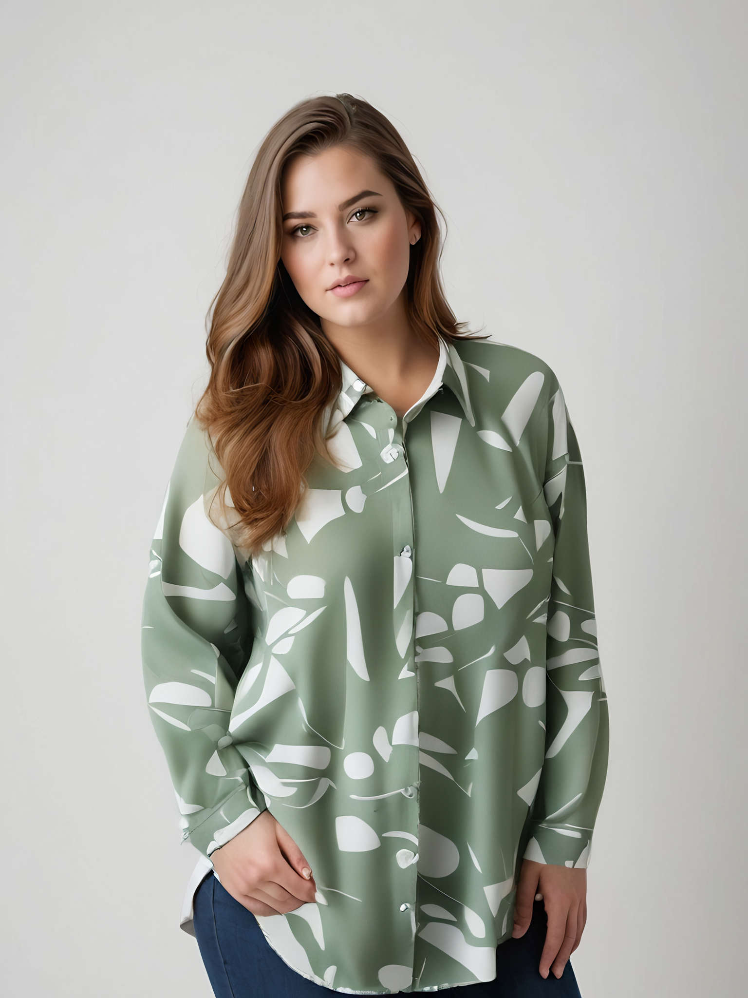 Inès | Chemise Asymétrique Vintage
