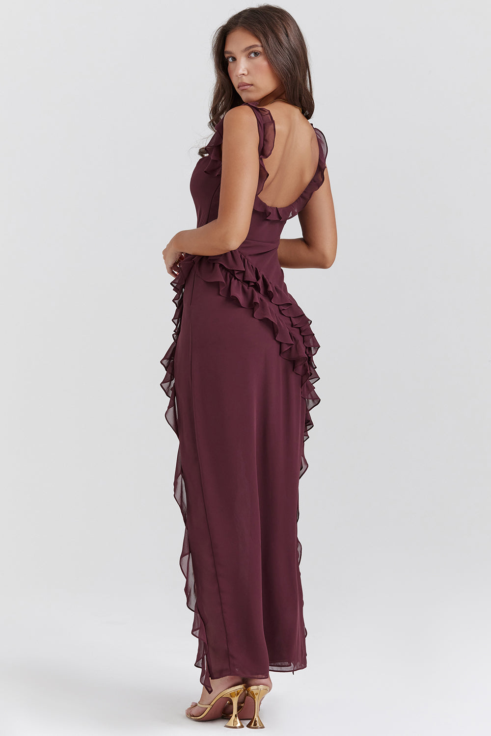 Ariana | Robe Maxi Fendue