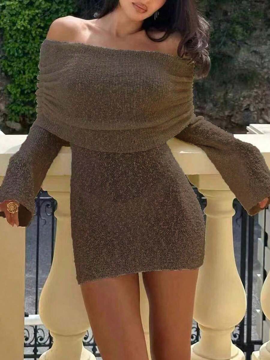 Esme | Robe Mini Épaules Nues & Éclat Nocturne
