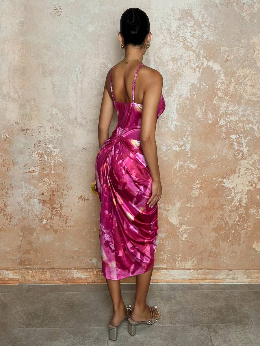 Lux | Robe Fendue & Effet Red Carpet