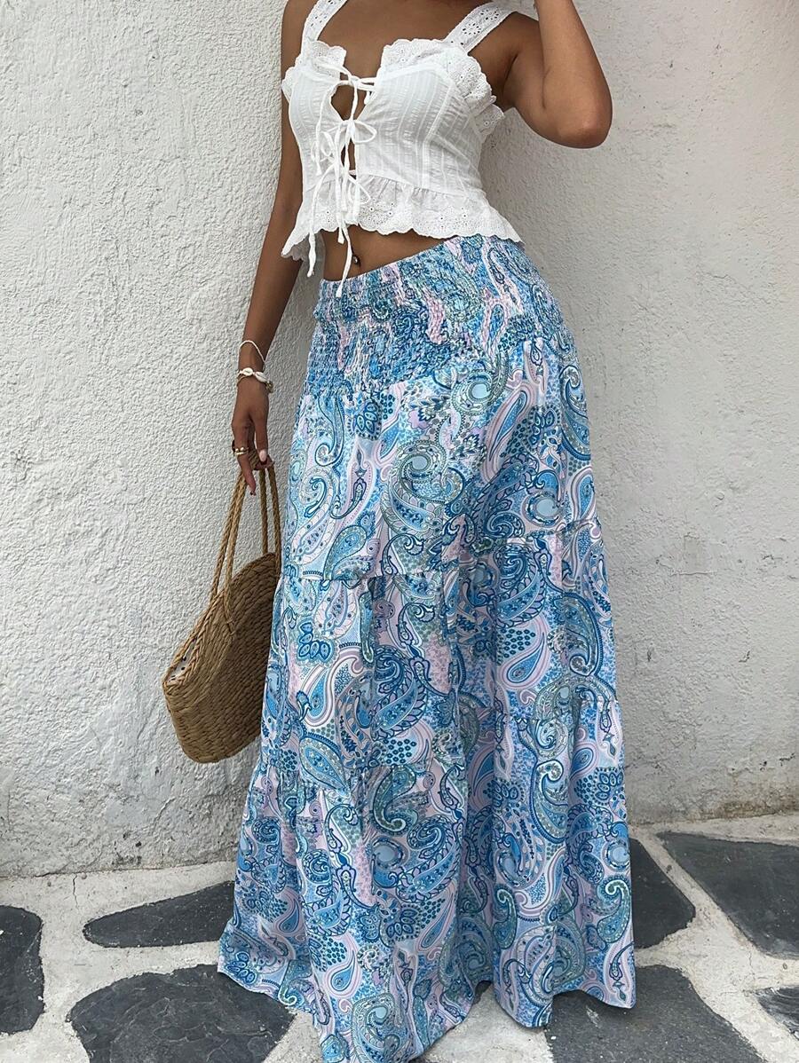Aïnhoa | Jupe Maxi & Motifs Nomades