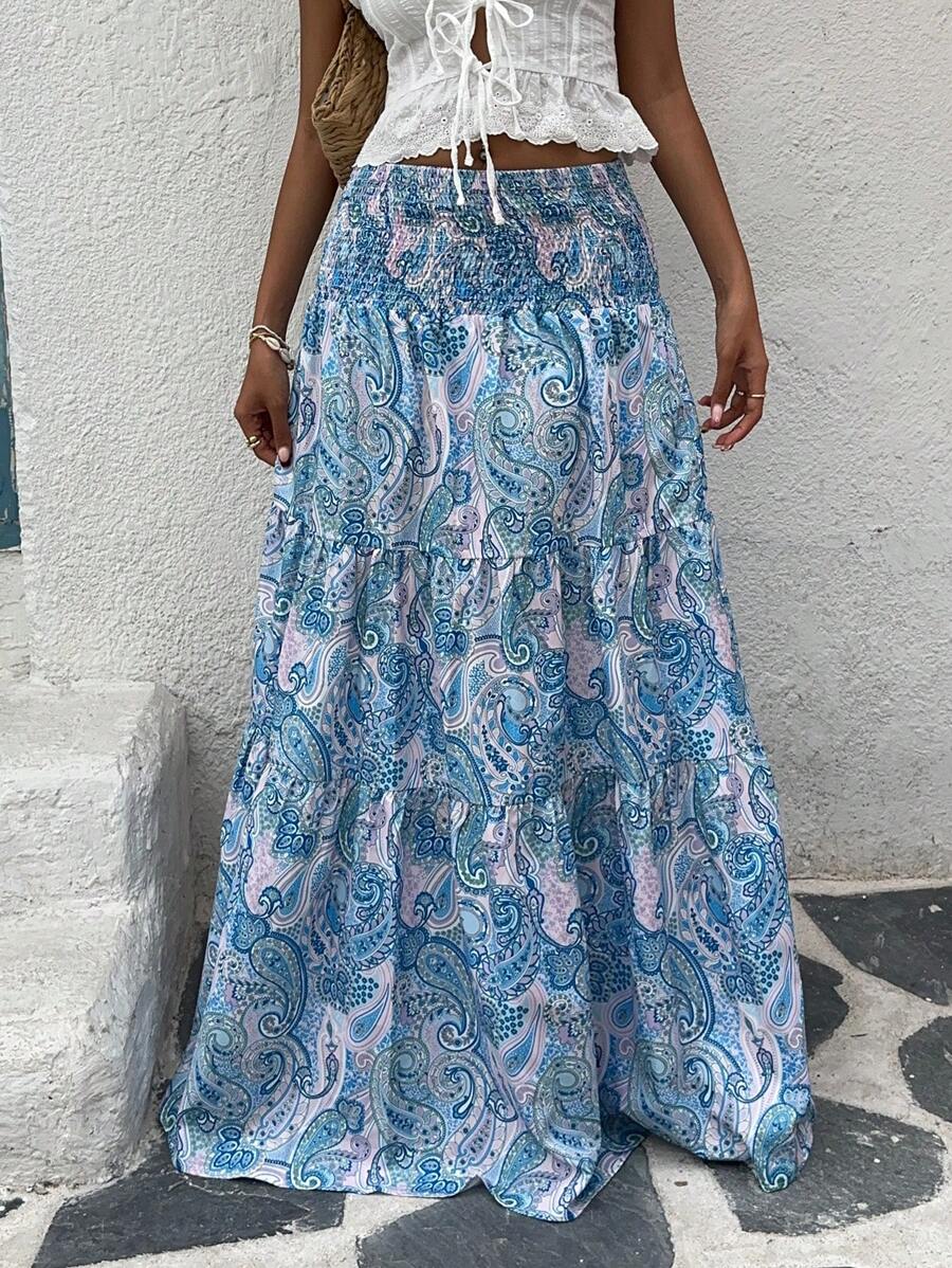 Aïnhoa | Jupe Maxi & Motifs Nomades