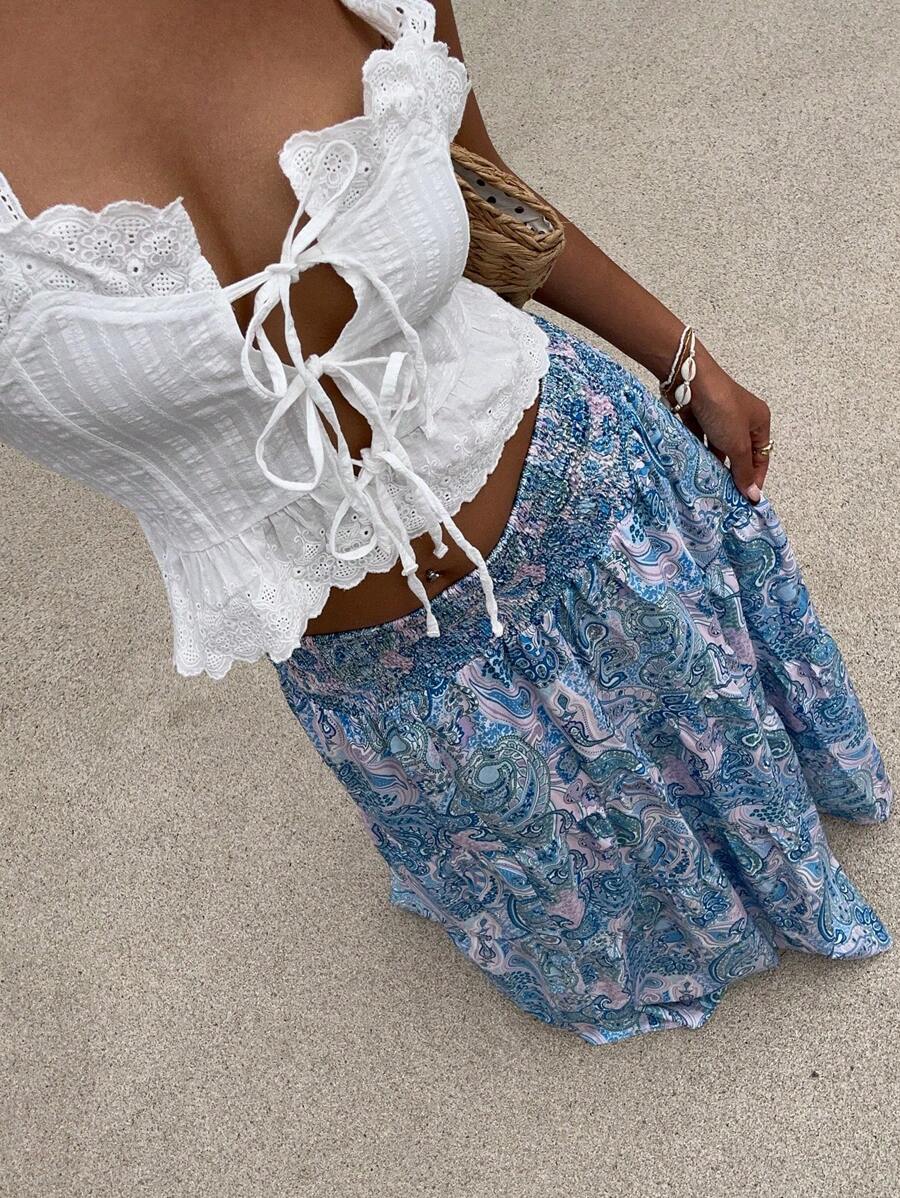 Aïnhoa | Jupe Maxi & Motifs Nomades
