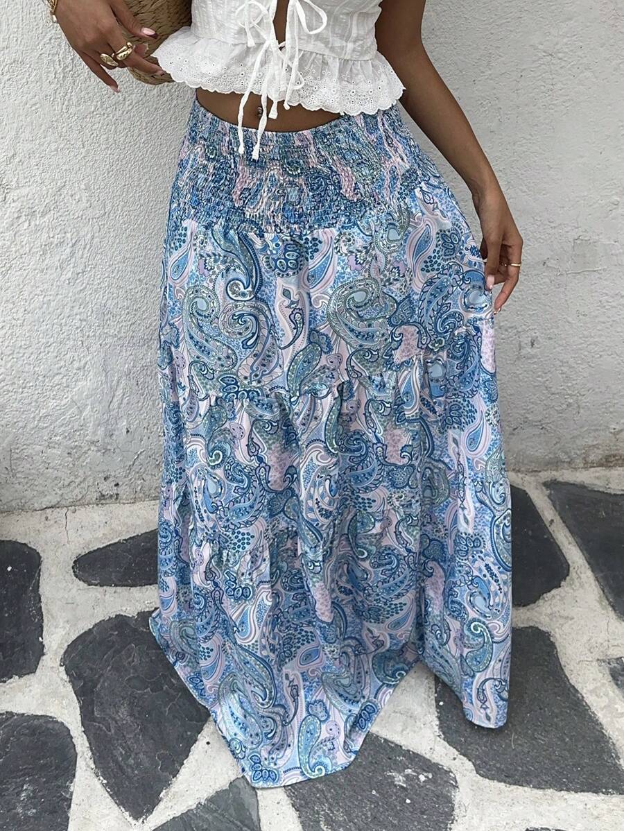 Aïnhoa | Jupe Maxi & Motifs Nomades