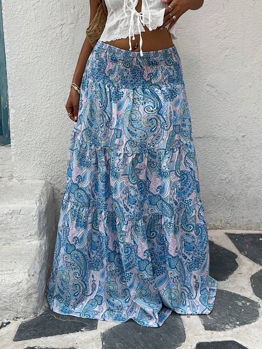 Aïnhoa | Jupe Maxi & Motifs Nomades