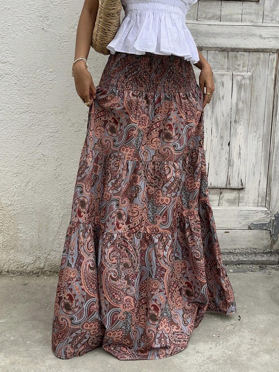 Aïnhoa | Jupe Maxi & Motifs Nomades