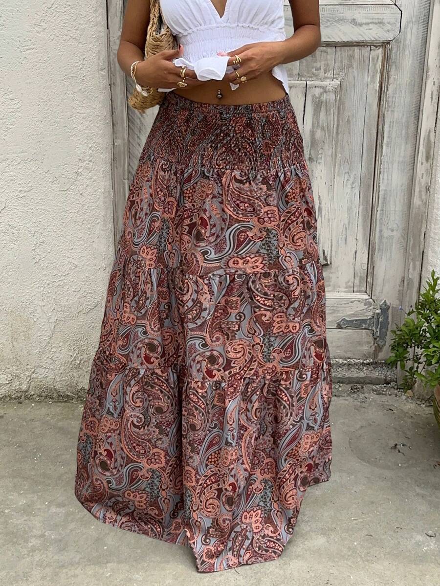 Aïnhoa | Jupe Maxi & Motifs Nomades