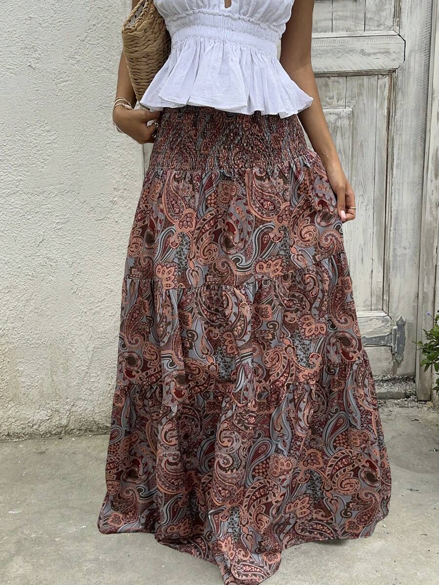 Aïnhoa | Jupe Maxi & Motifs Nomades