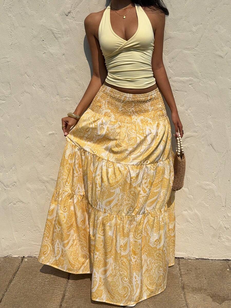 Aïnhoa | Jupe Maxi & Motifs Nomades