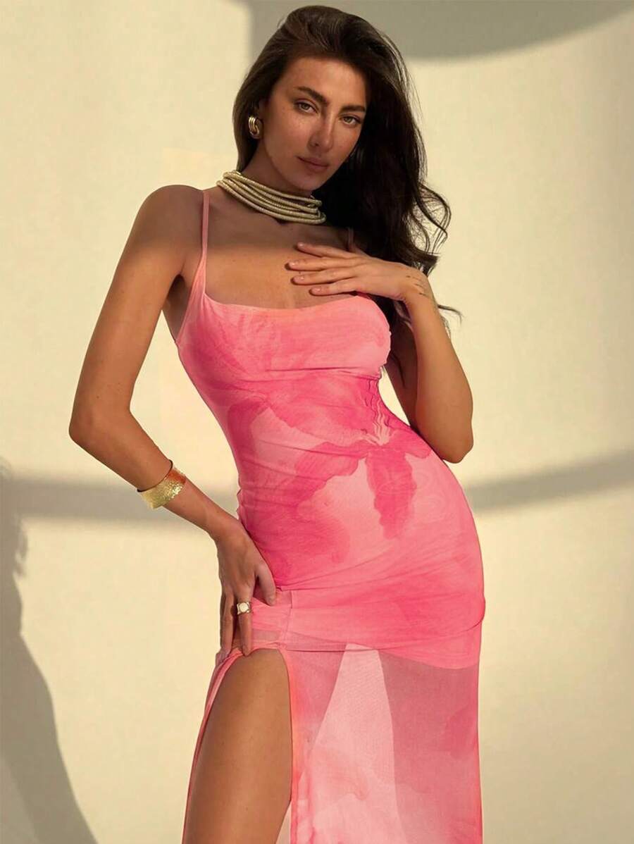 Élina | Robe Fleurie & Éclat d’Été