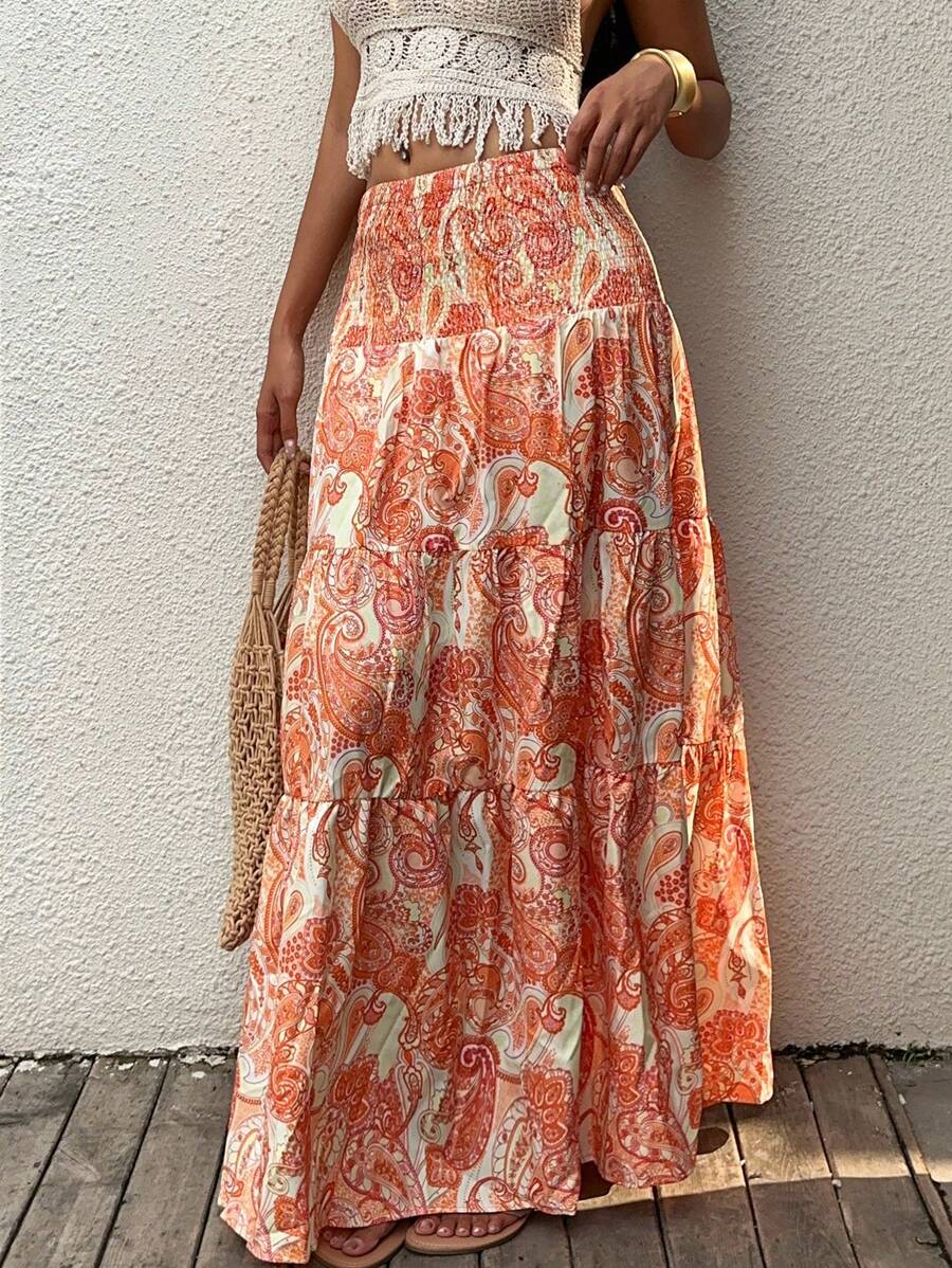Aïnhoa | Jupe Maxi & Motifs Nomades
