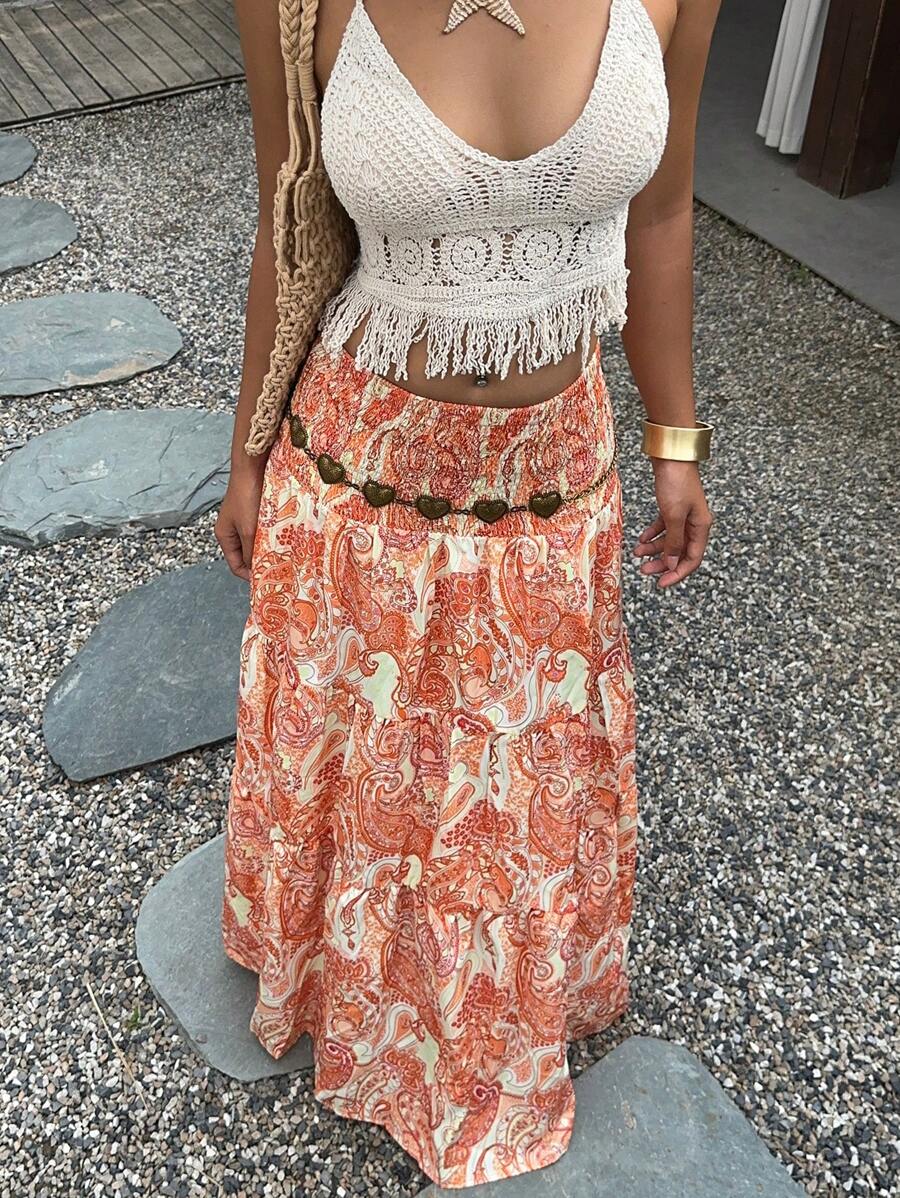 Aïnhoa | Jupe Maxi & Motifs Nomades