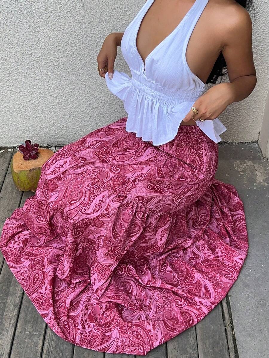 Aïnhoa | Jupe Maxi & Motifs Nomades