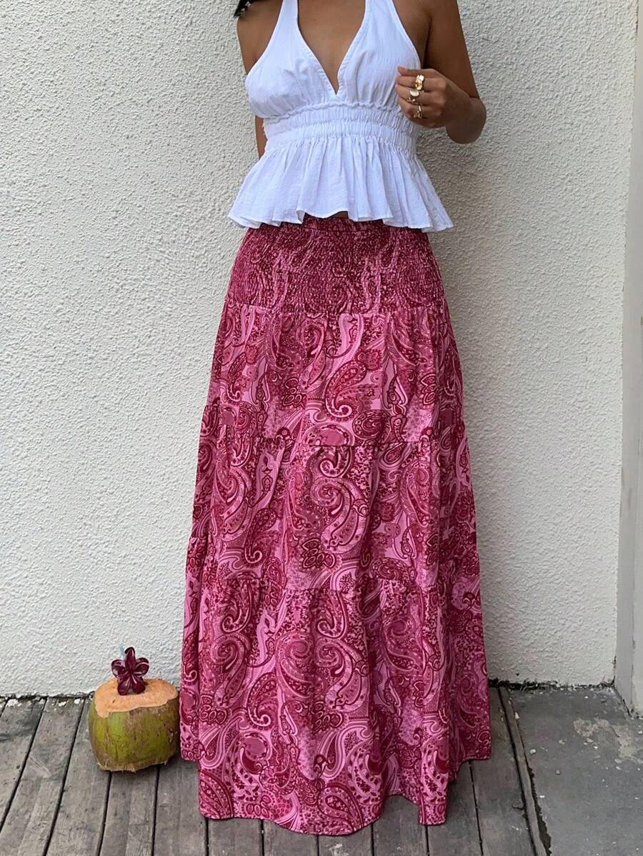 Aïnhoa | Jupe Maxi & Motifs Nomades
