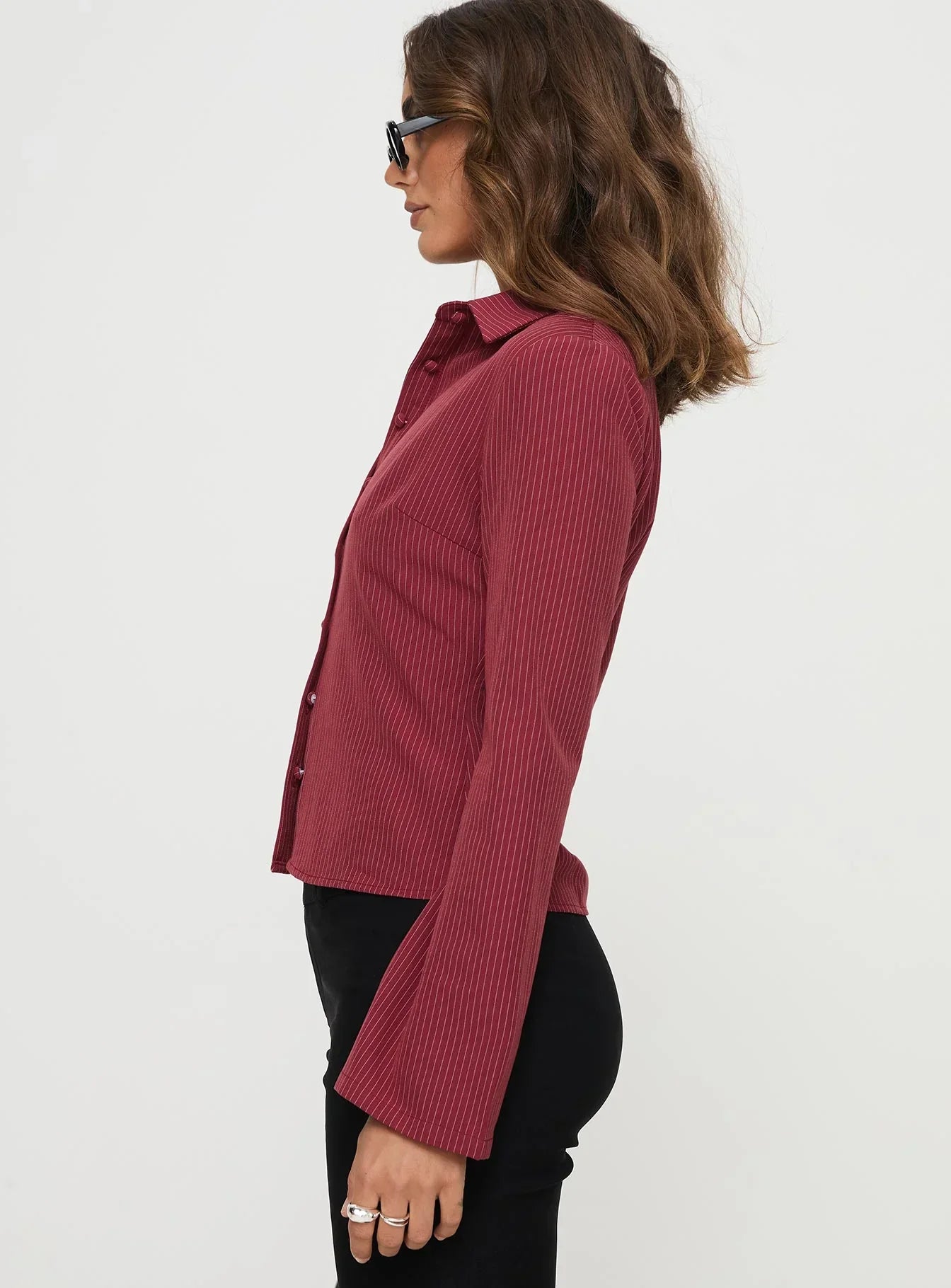 Lanabell | Chemise à Rayures Fines