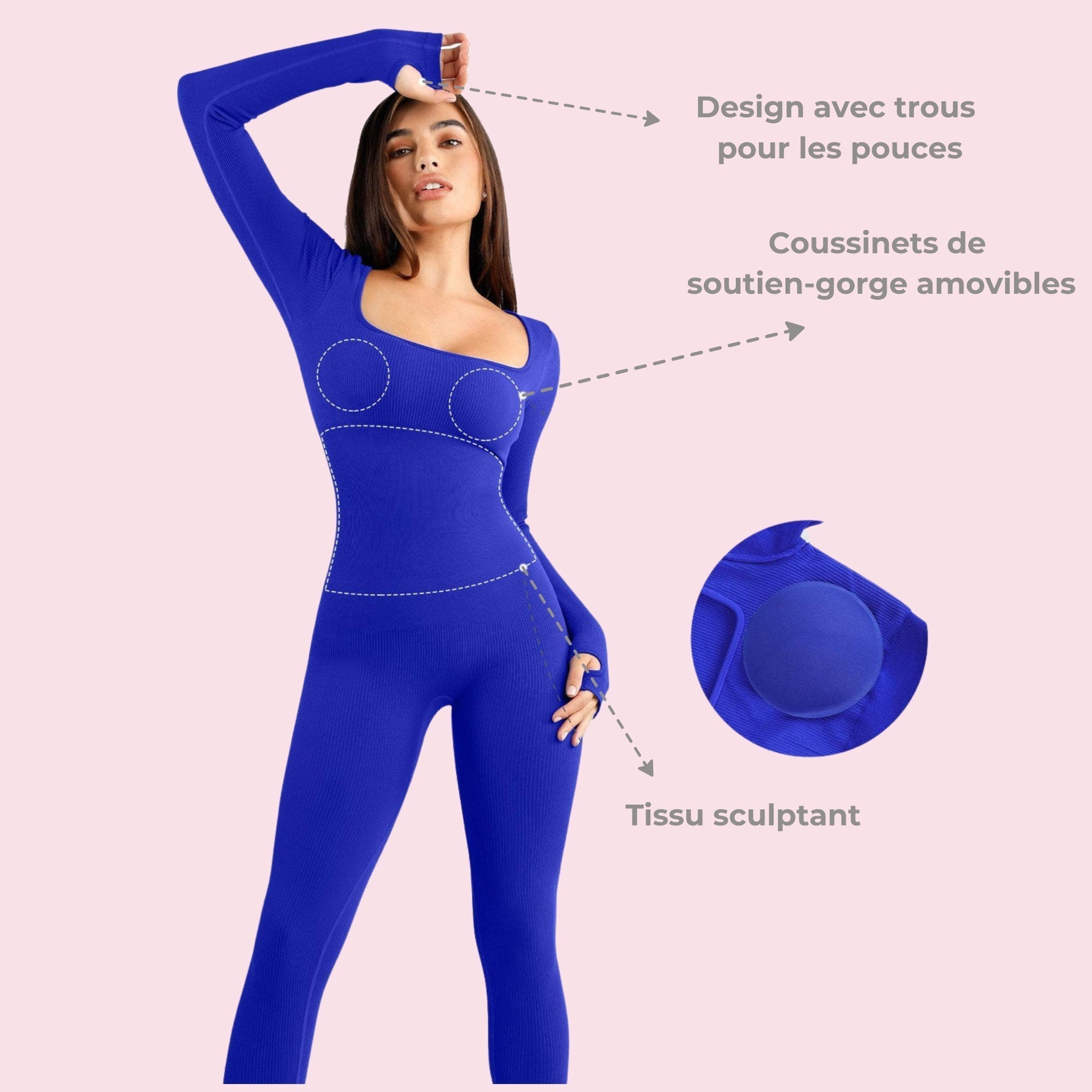 Inès | Combinaison Sculptante Gainante