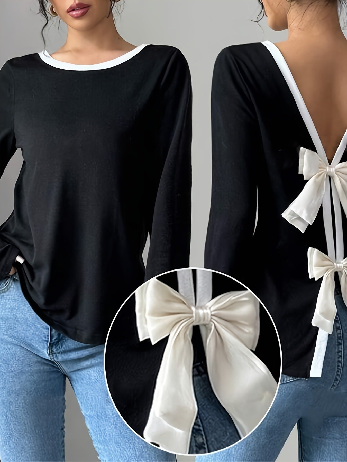 Joana™ | Haut Élégant avec Nœud