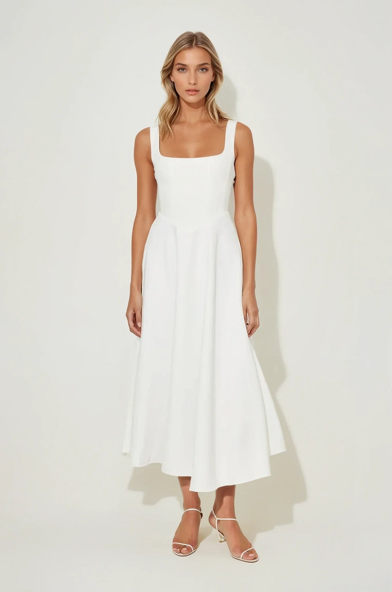 Auriane | Robe Épurée & Élégance Naturelle