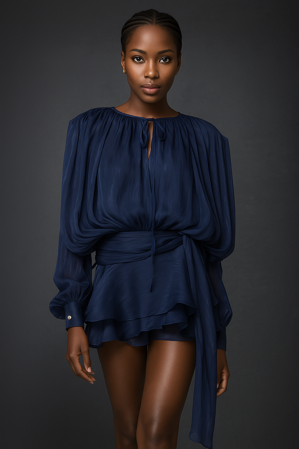 Éléa | Robe Satinée de Rêve