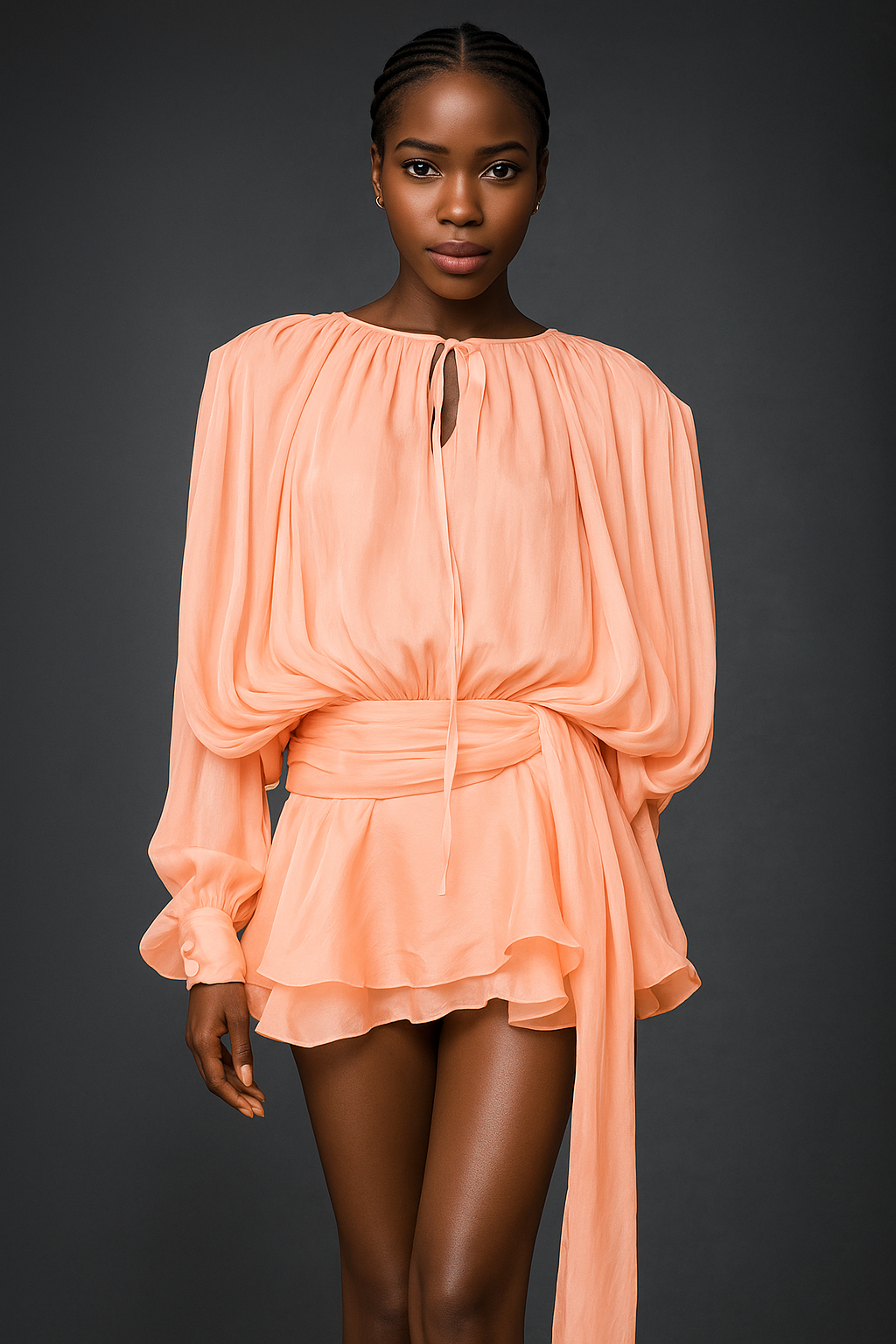 Éléa | Robe Satinée de Rêve
