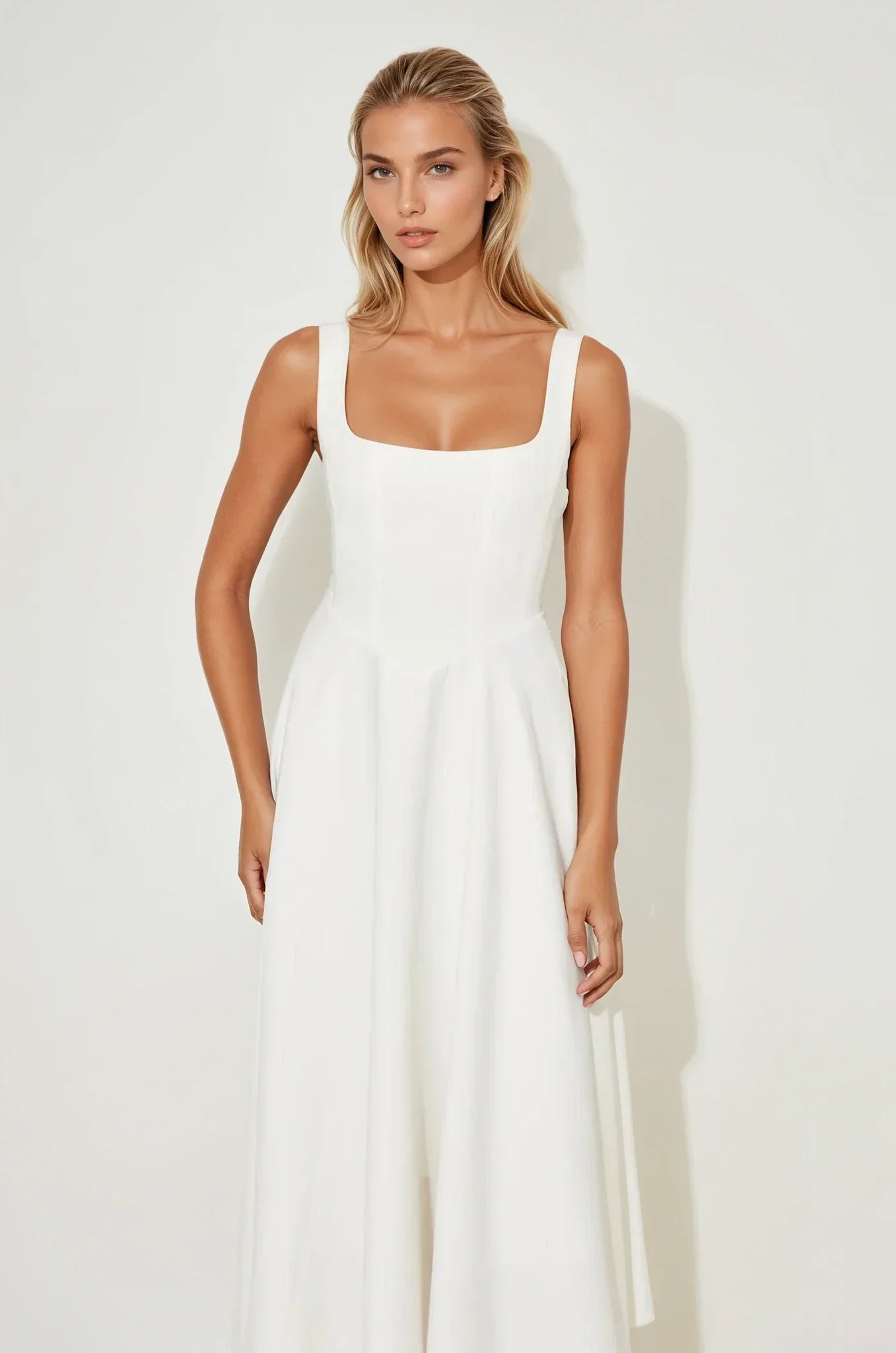 Auriane | Robe Épurée & Élégance Naturelle
