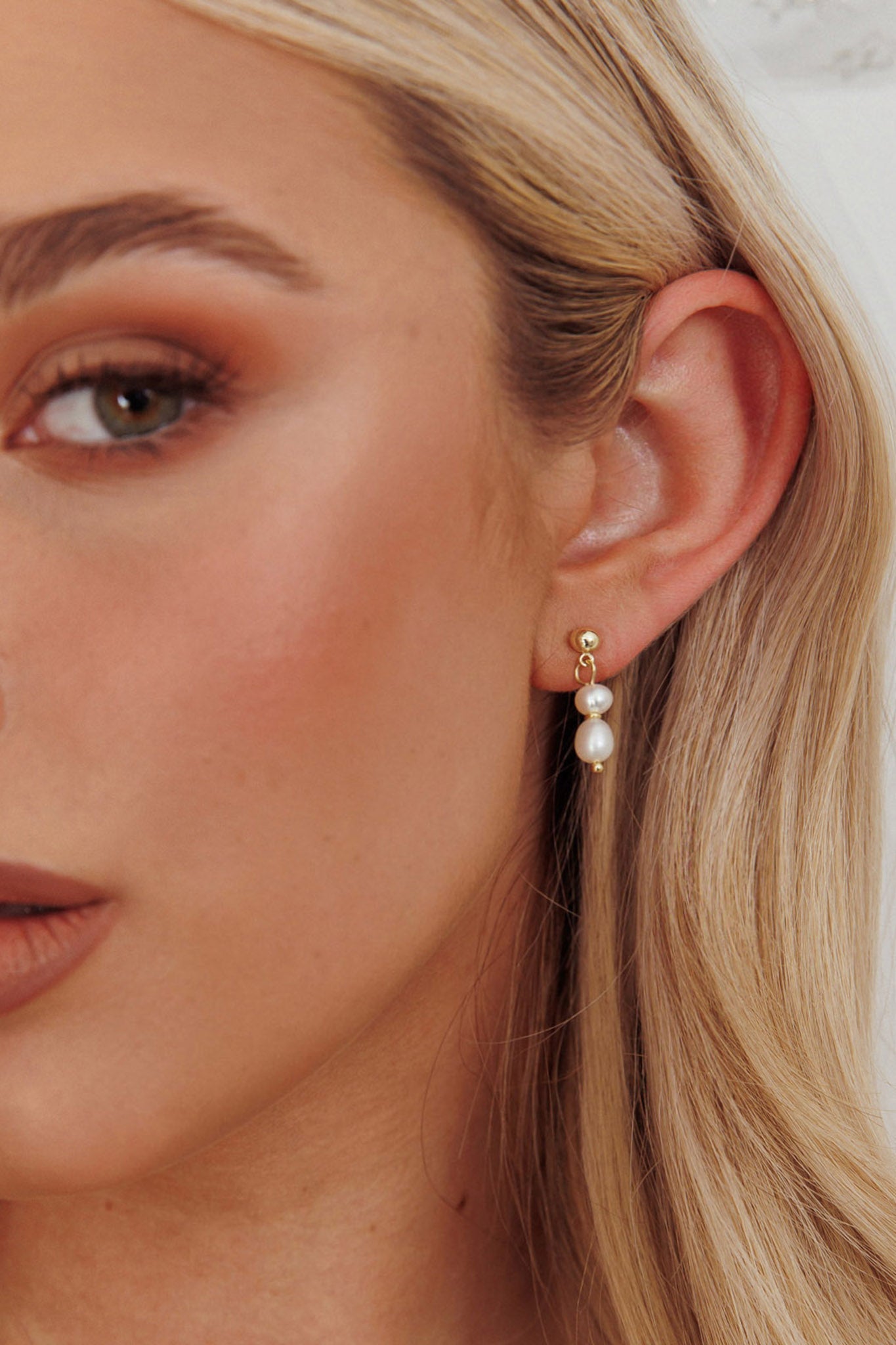 Boucles d'oreilles en perles Julia Or
