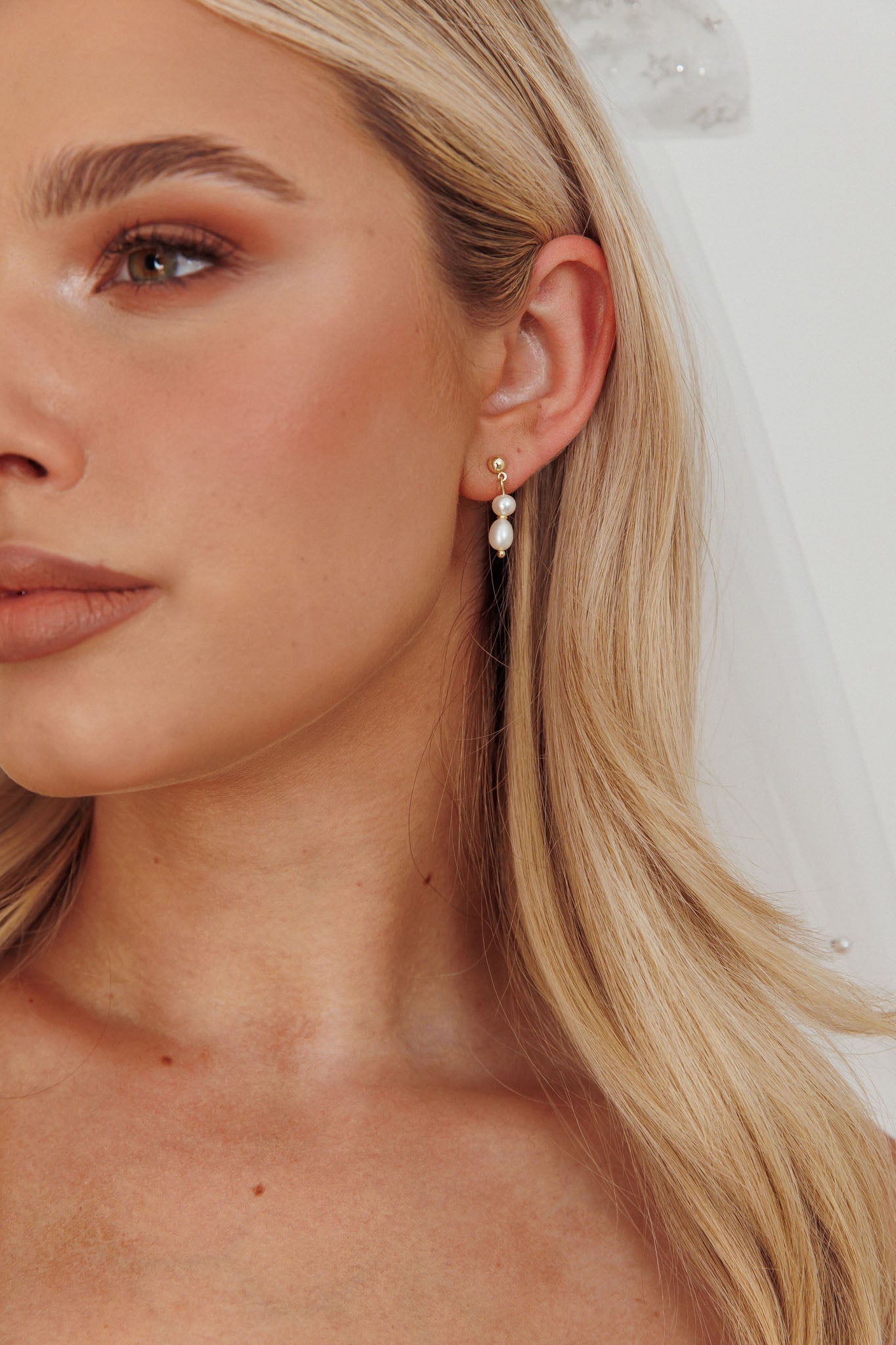 Boucles d'oreilles en perles Julia Or