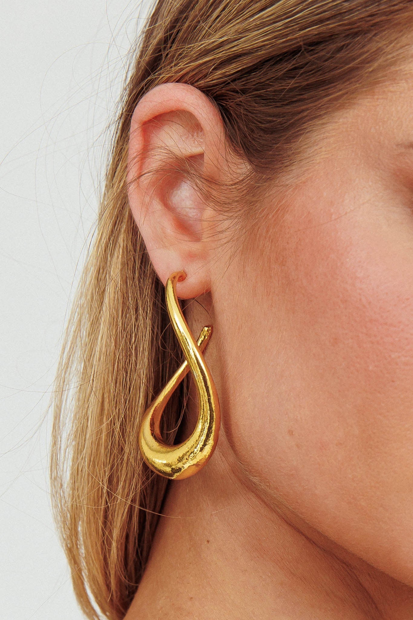 Boucles d'oreilles créoles Triumph Or