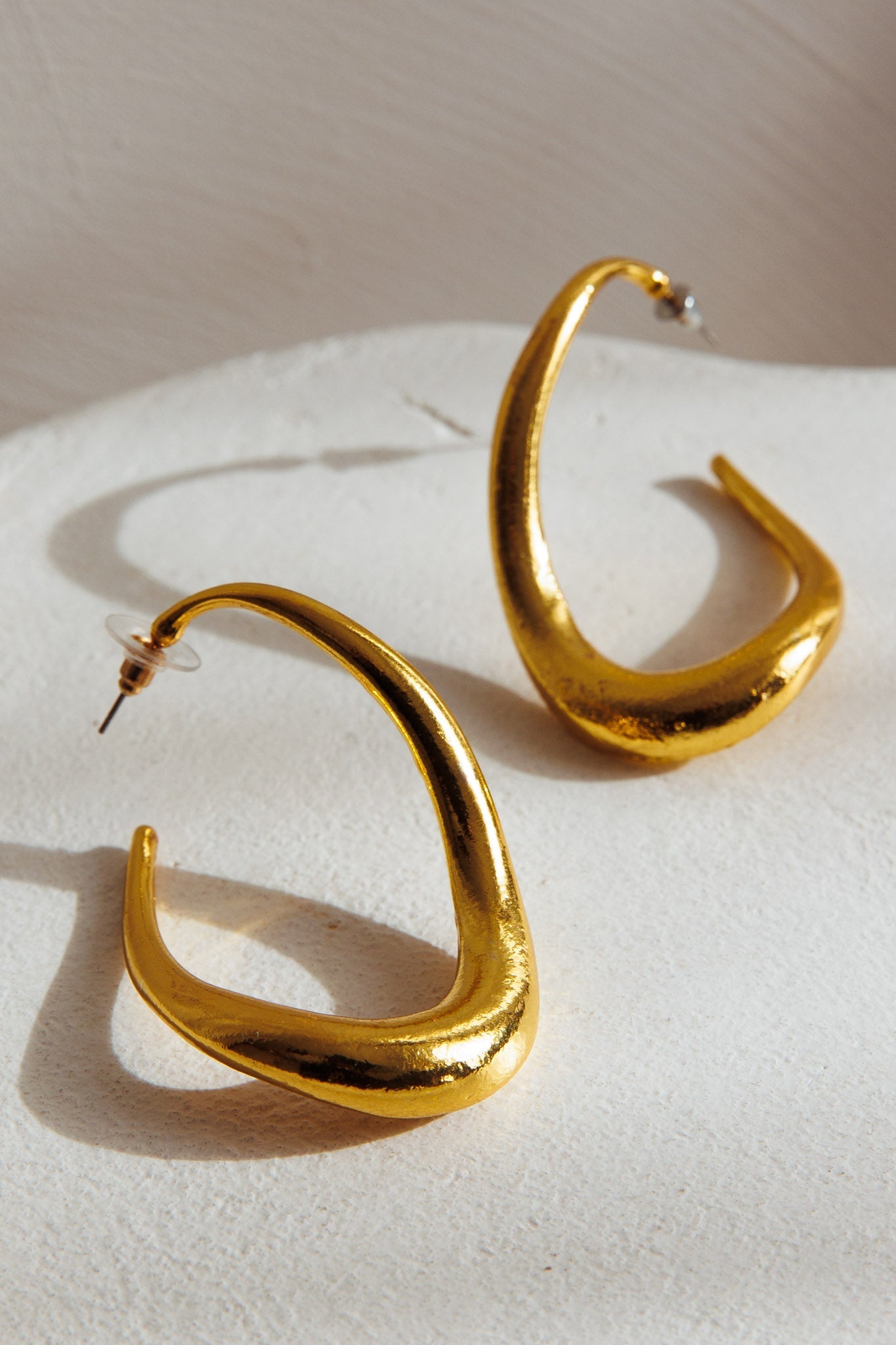 Boucles d'oreilles créoles Triumph Or
