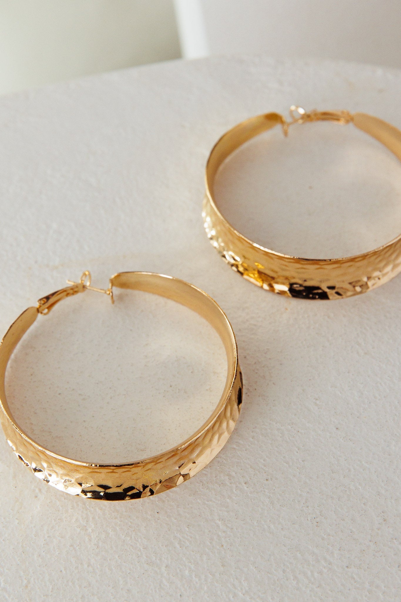 Boucles d'oreilles créoles pour jeunes en or