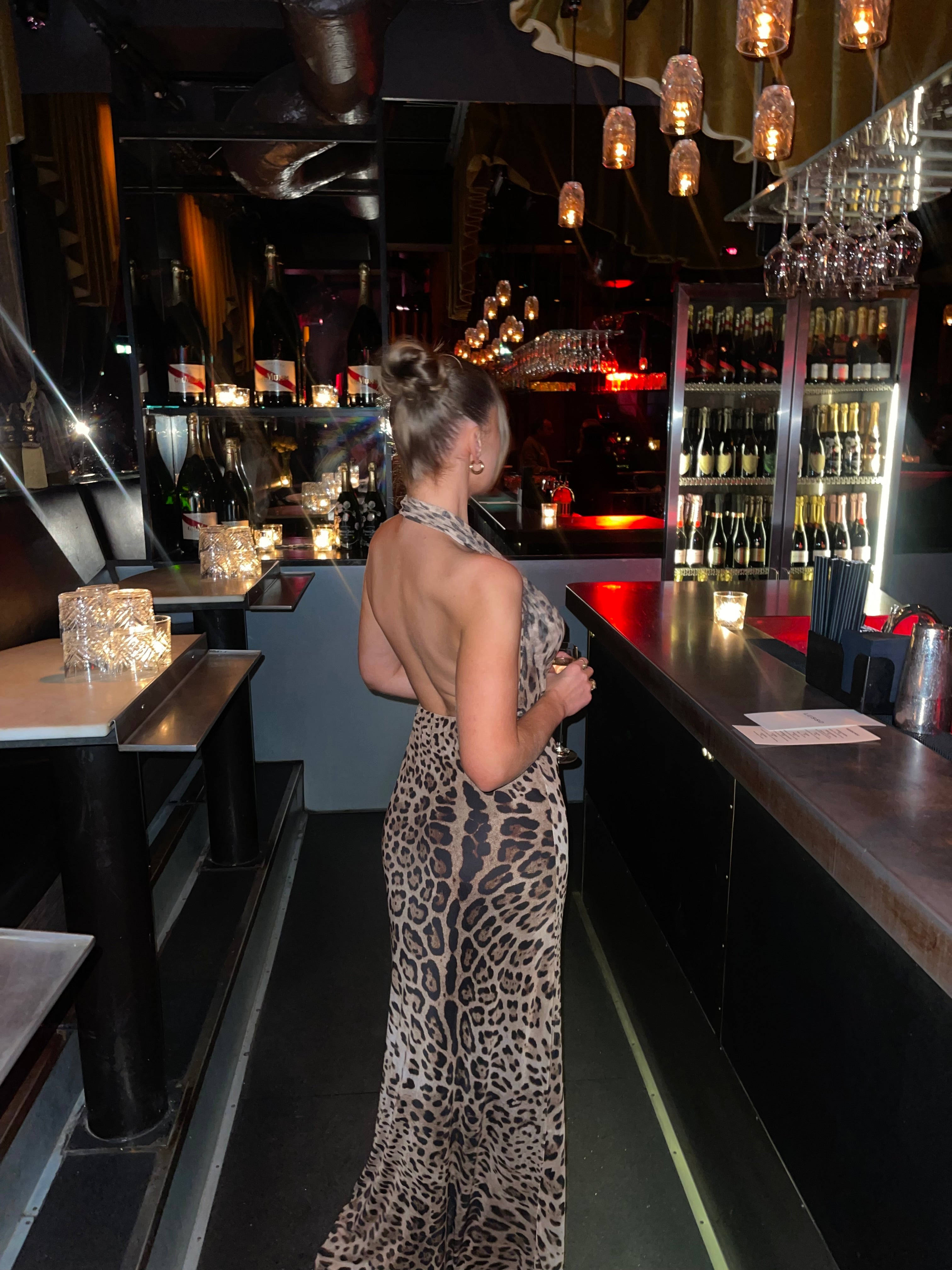Columbine | Robe Maxi Léopard