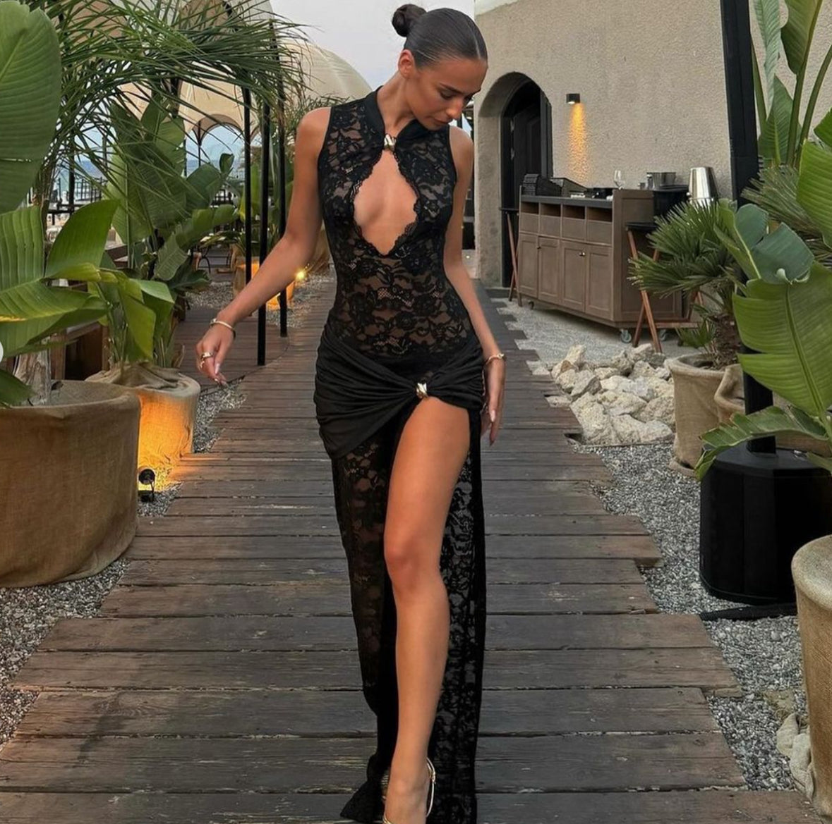 Maëva | Robe Maxi Fendue