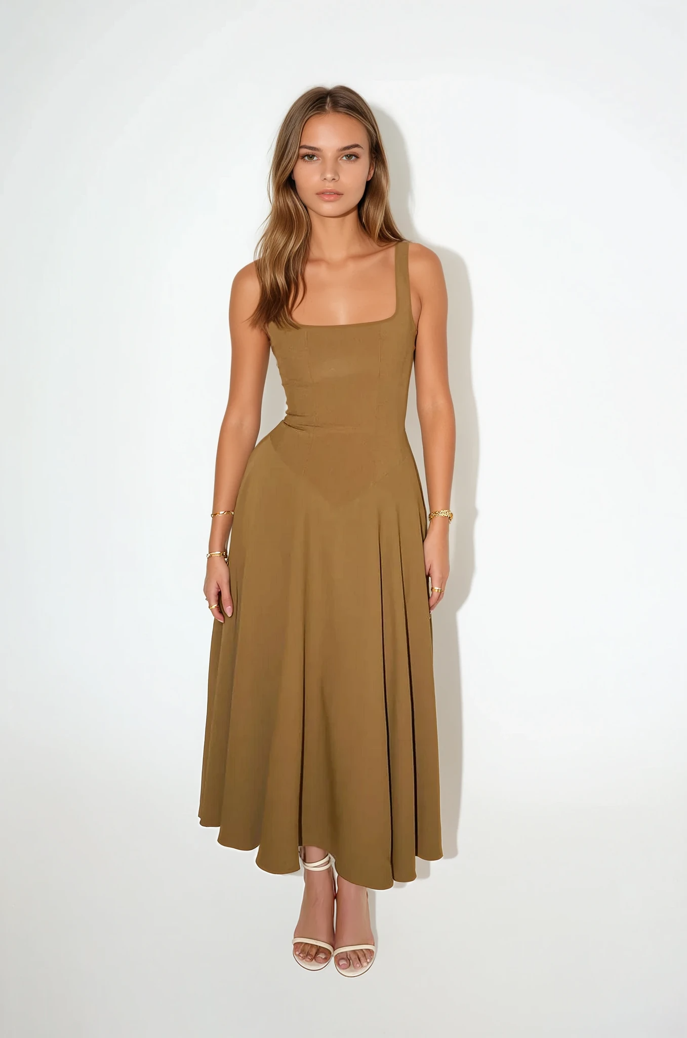 Auriane | Robe Épurée & Élégance Naturelle