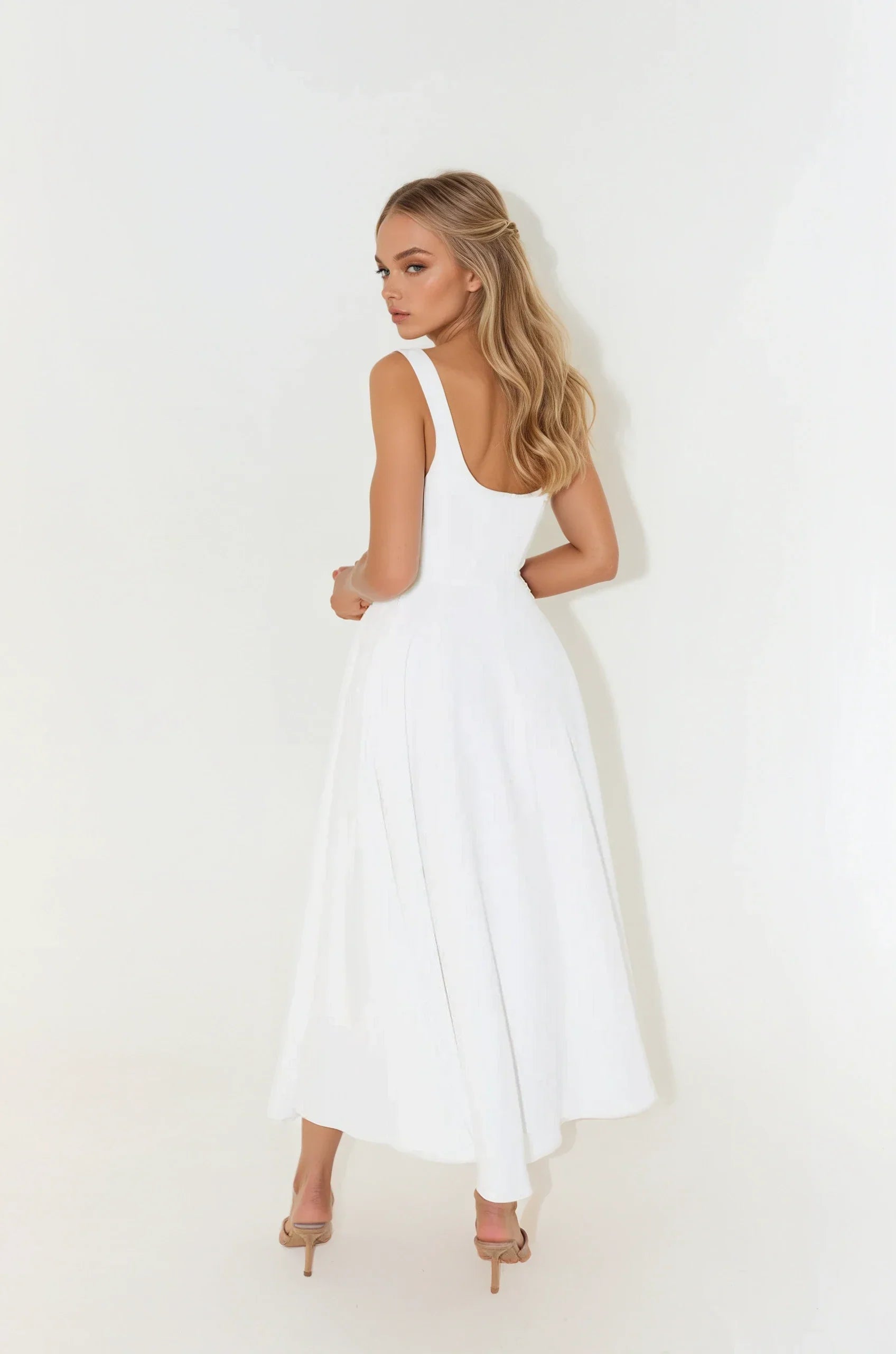 Auriane | Robe Épurée & Élégance Naturelle
