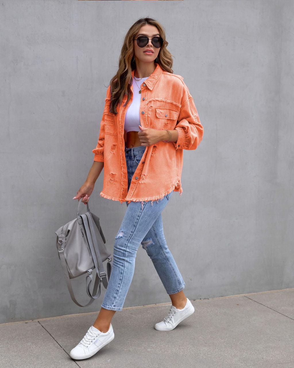 Mariana™ | Cardigan Élégant en Denim
