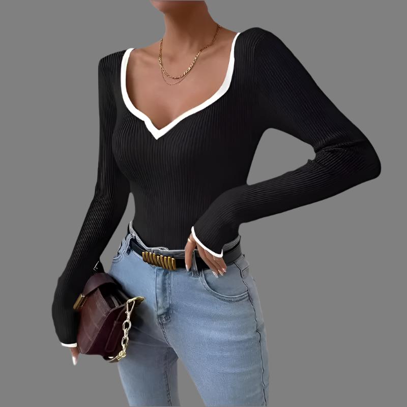 Glow™ | Top Mignon à Col en V