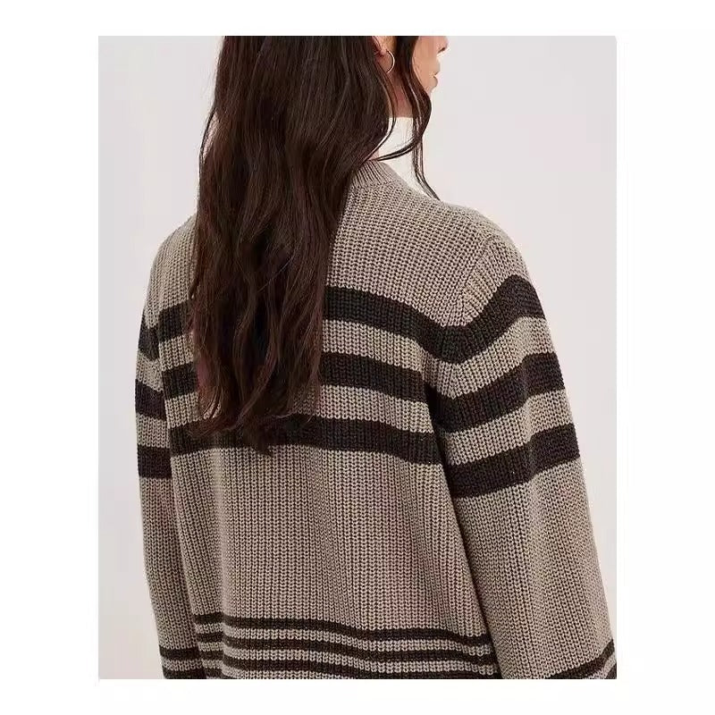 Erica™ | Pull Élégant à Rayures