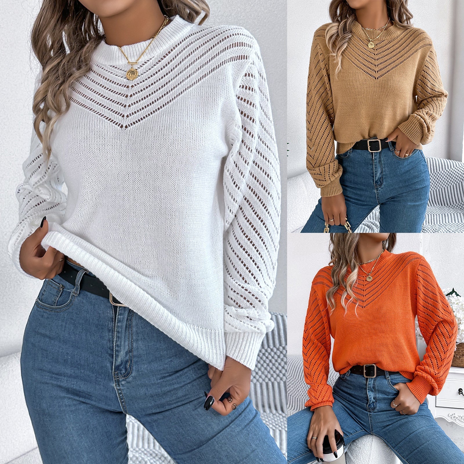 Mannie™ | Élégant Pull à Col Rond