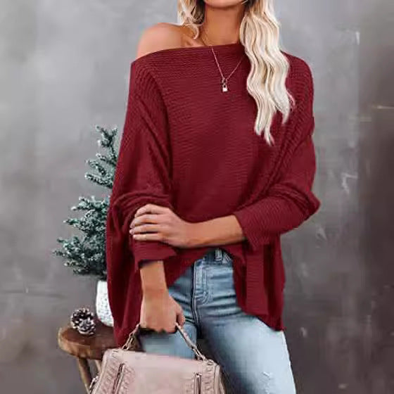 Felicia™ | Élégant Haut Tricoté Off-Shoulder