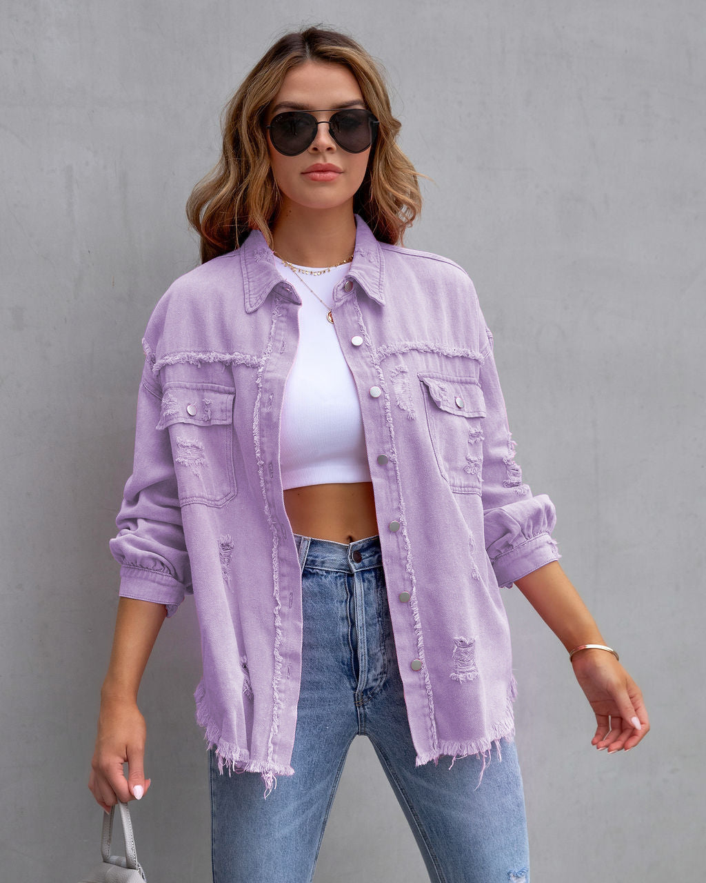 Mariana™ | Cardigan Élégant en Denim