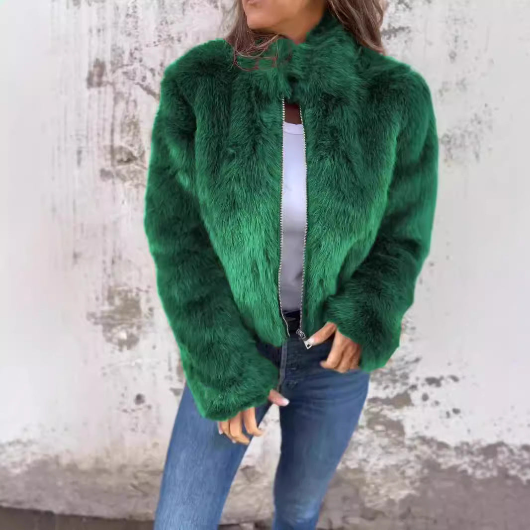 Yudy™ | Veste Élégante à Revers en Peluche