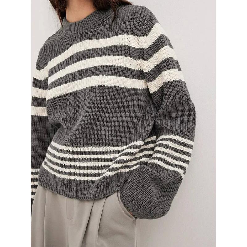 Erica™ | Pull Élégant à Rayures