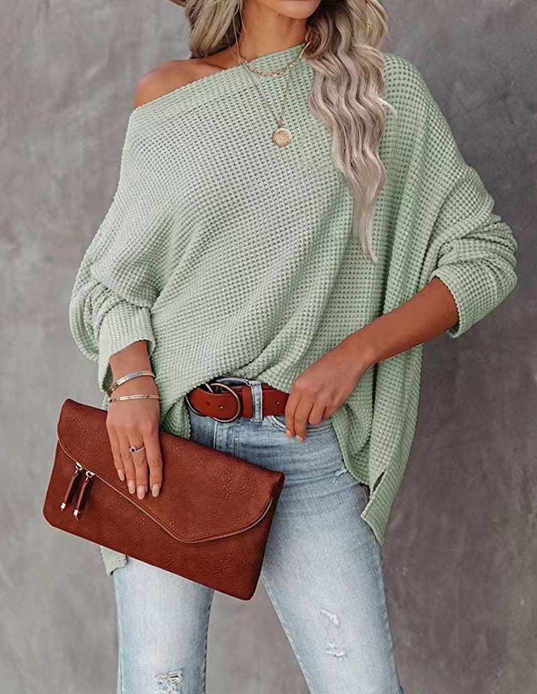 Felicia™ | Élégant Haut Tricoté Off-Shoulder