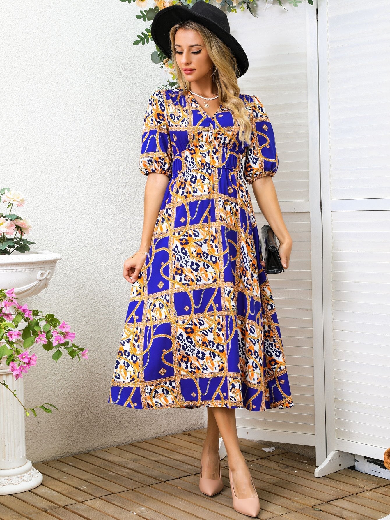 Isabelle | Robe Imprimée Tendance