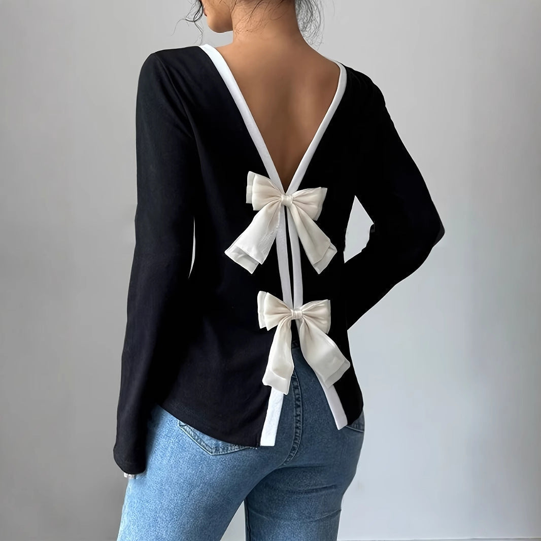 Joana™ | Haut Élégant avec Nœud