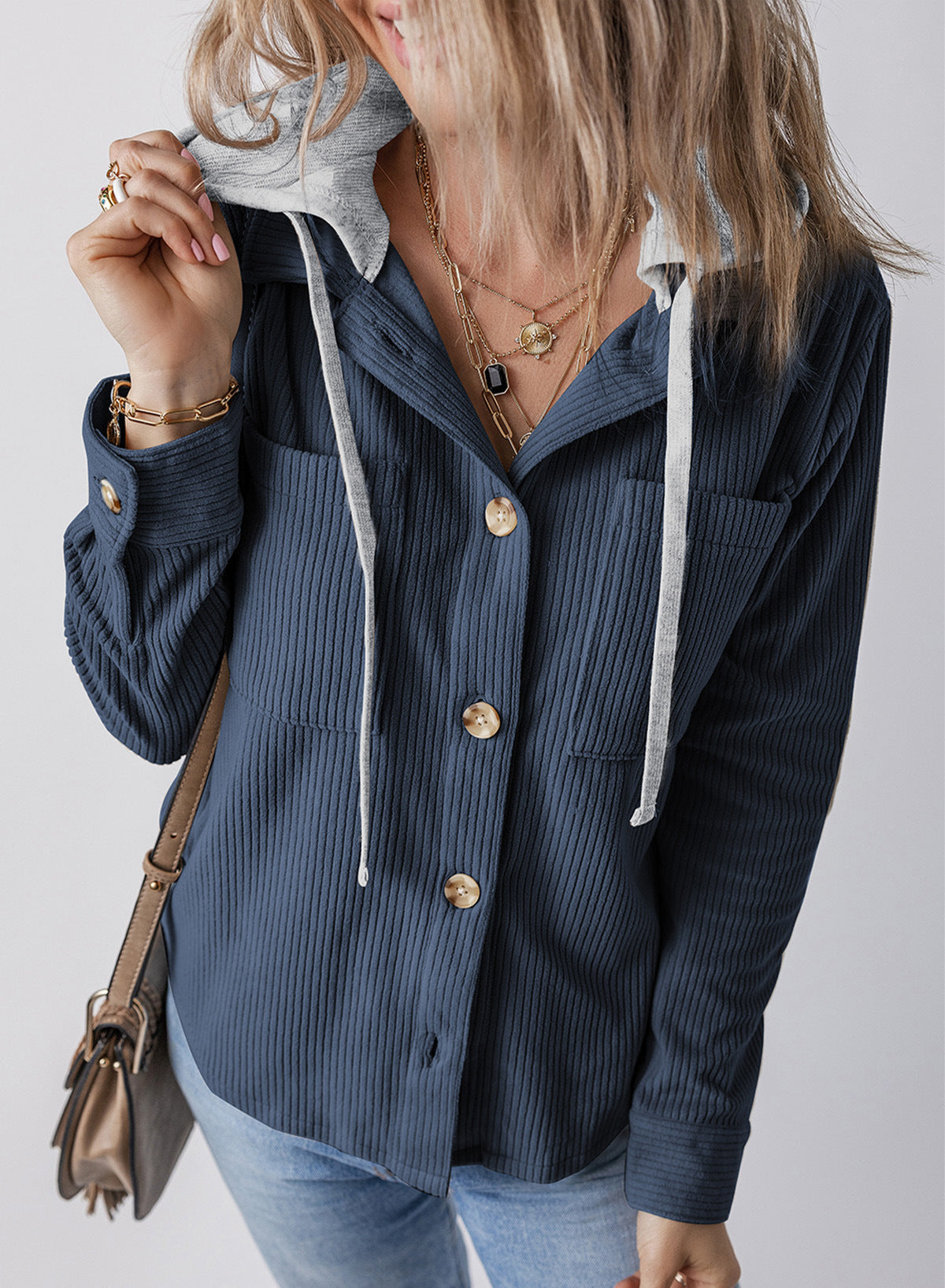 Lyanna™ | Pull à col en V élégant avec fermeture éclair