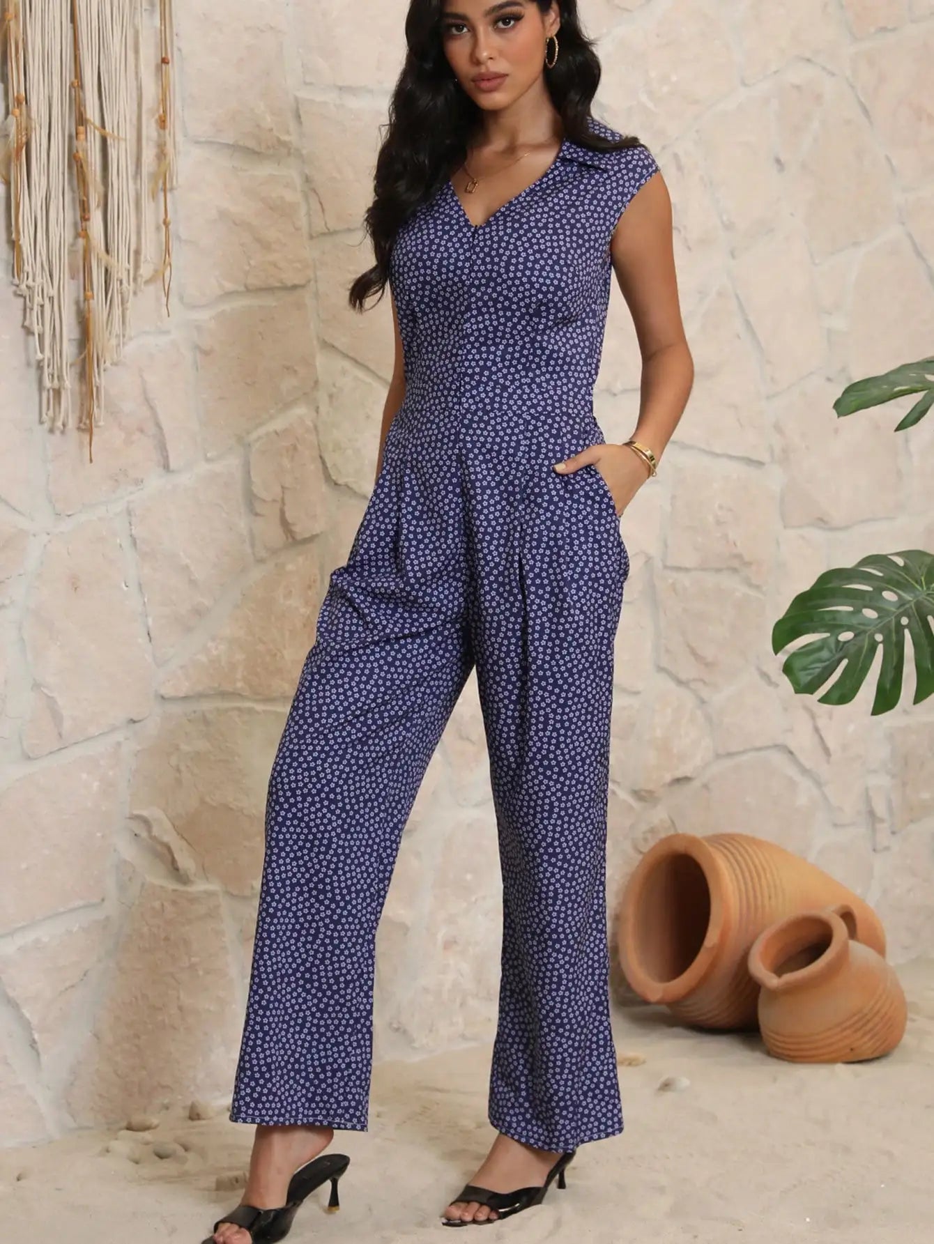 Manon | Jumpsuit Bohème & Fluide