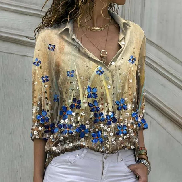 Milana | Chemise Artistique & Vibes Légère