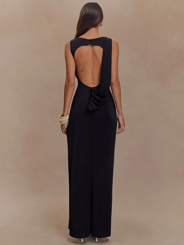 Mina | Robe Plissée & Silhouette Élancée