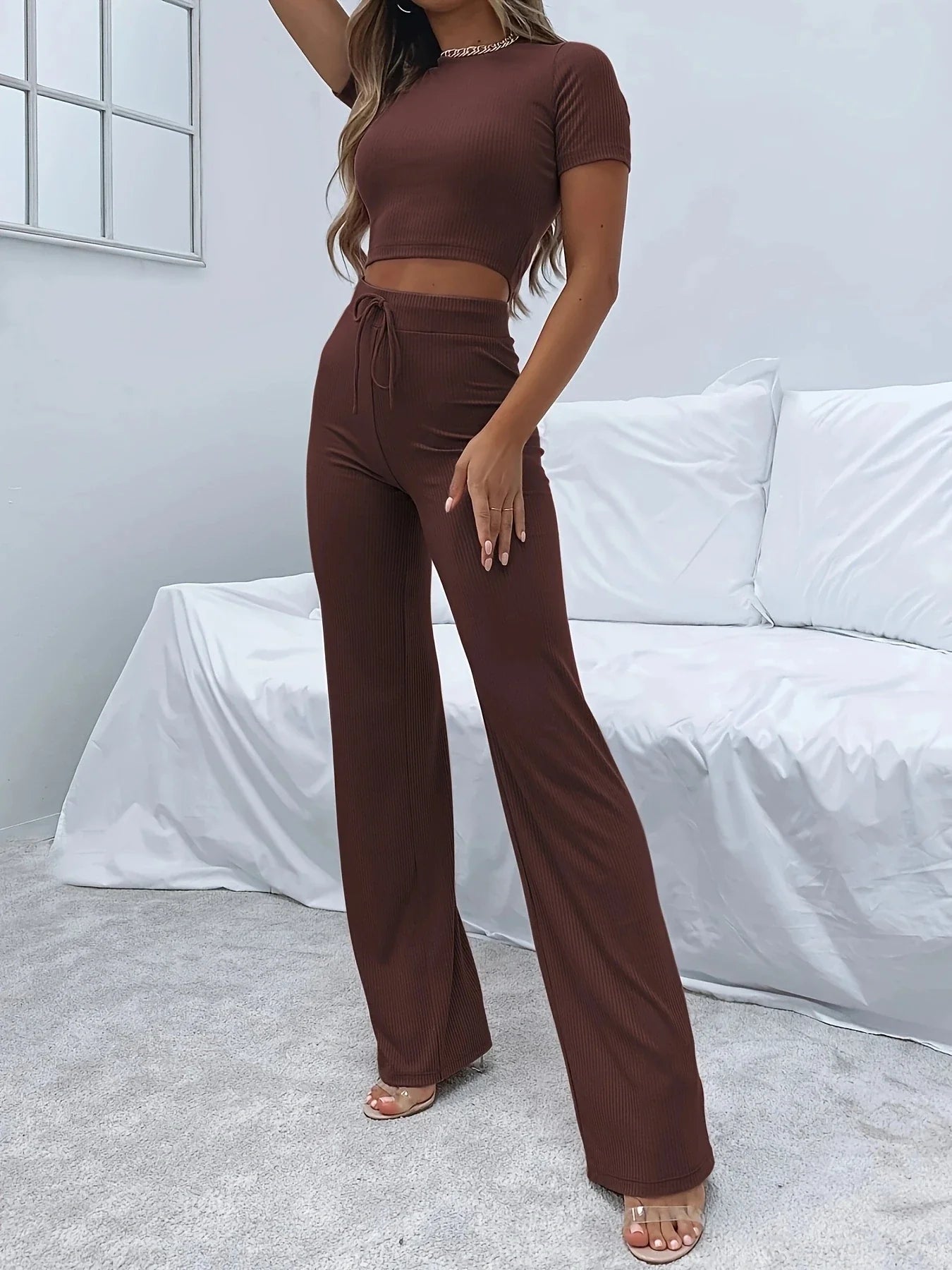 Lina | Ensemble 2 Pièces Taille Haute